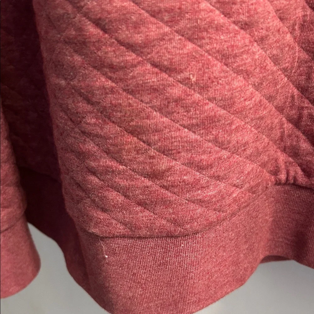 Patagonia Quilted Pullover in Brick Red - Picture 7 of 11